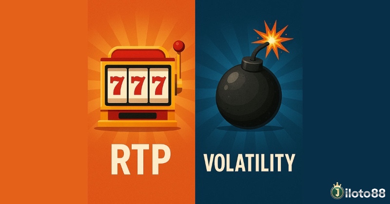 RTP và Volatility – hai chỉ số then chốt giúp người chơi hiểu rõ mức rủi ro và tiềm năng trả thưởng của mỗi trò slot.