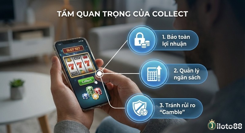 Tầm quan trọng của Collect với 3 lợi ích cốt lõi: bảo toàn lợi nhuận, quản lý ngân sách và ngăn ngừa rủi ro Gamble