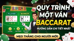 Quy trình một ván Baccarat: Hướng dẫn chi tiết cho người mới